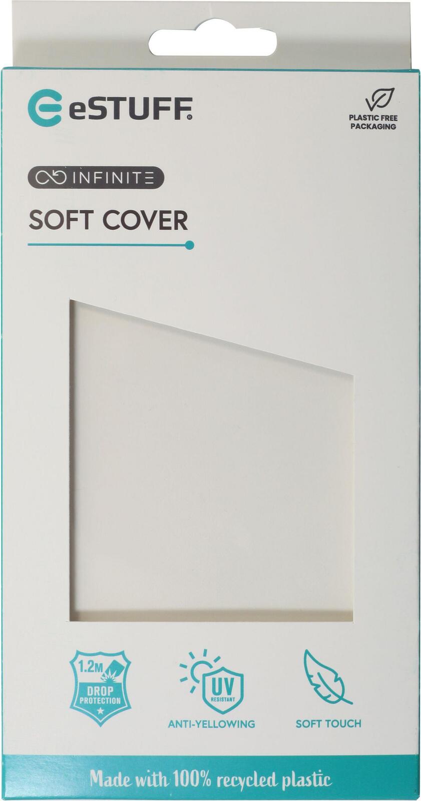 eSTUFF iPhone 16 Plus INFINITE VIENNA TPU Cover - Transparent eSTUFF iPhone 16 Plus INFINITE VIENNA TPU Cover - Transparent